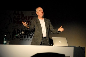 Patrick Collister, fondator Creative Matters | AdPrint 2009
