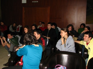 Studentii participanti la conferinta